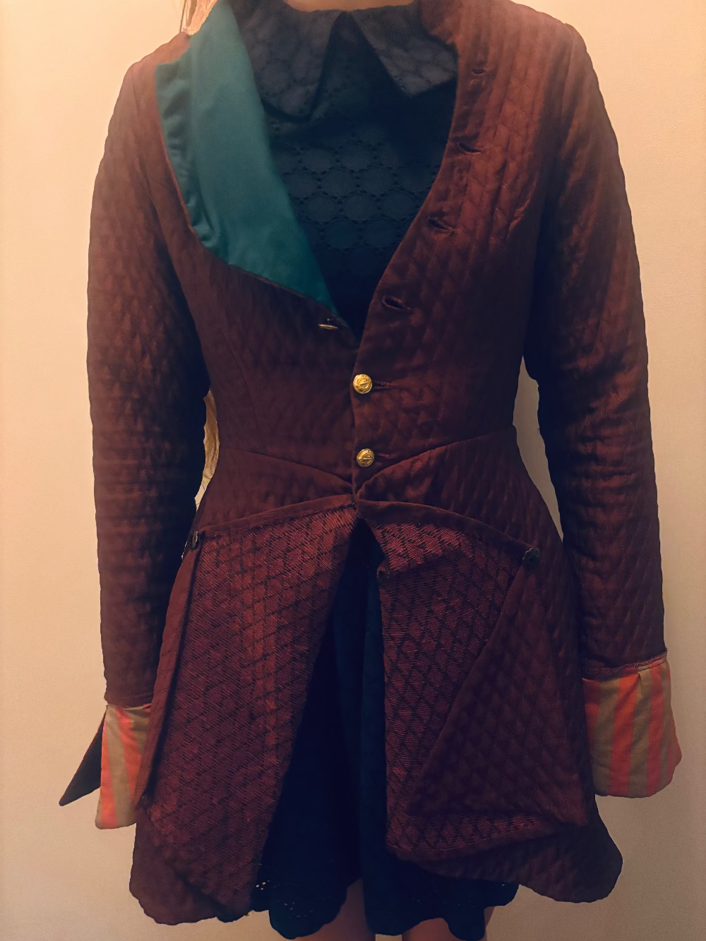 Quilted Red Riding Jacket