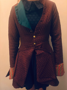 Quilted Red Riding Jacket