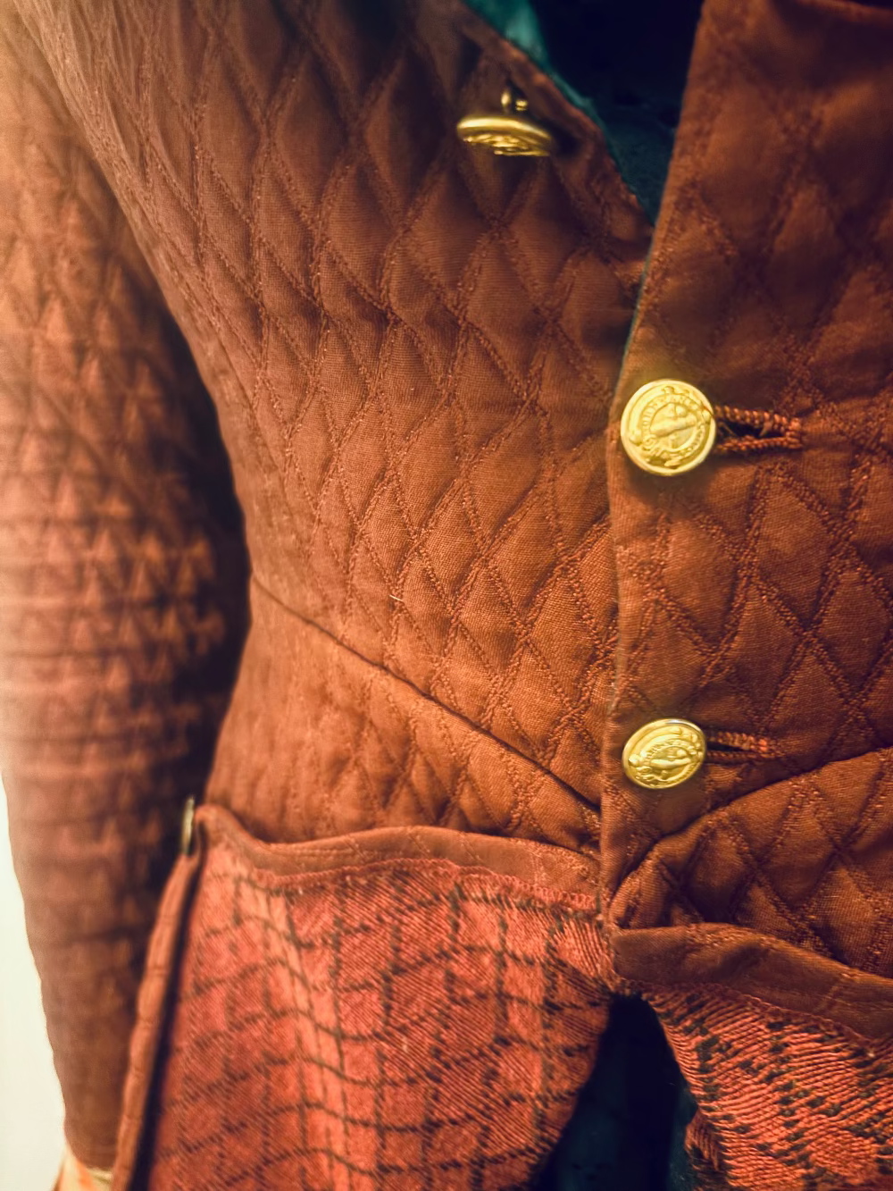 Quilted Red Riding Jacket