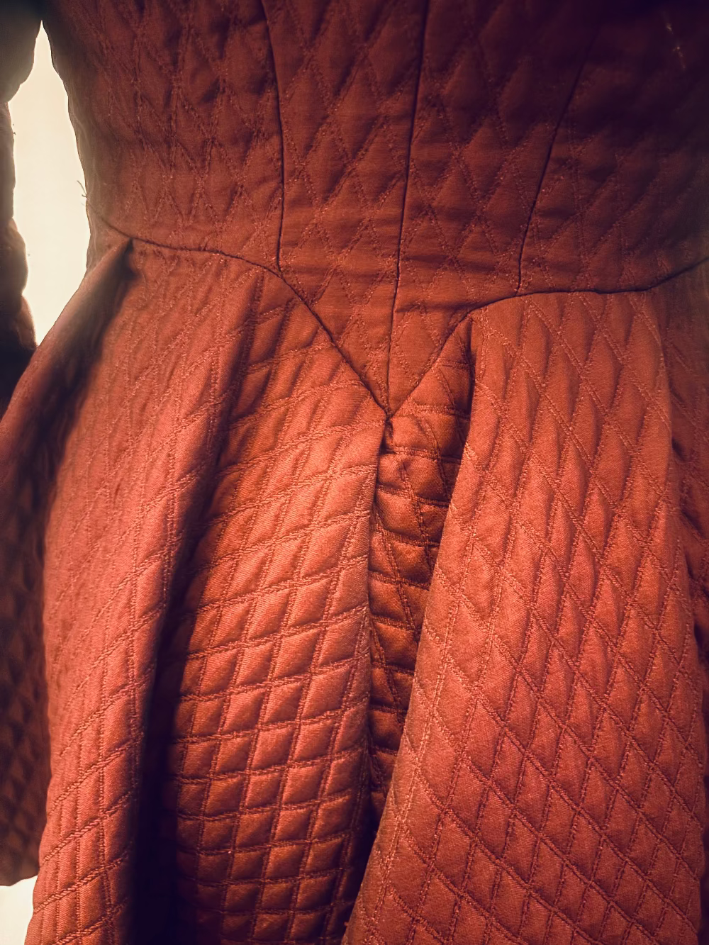 Quilted Red Riding Jacket