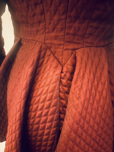 Quilted Red Riding Jacket