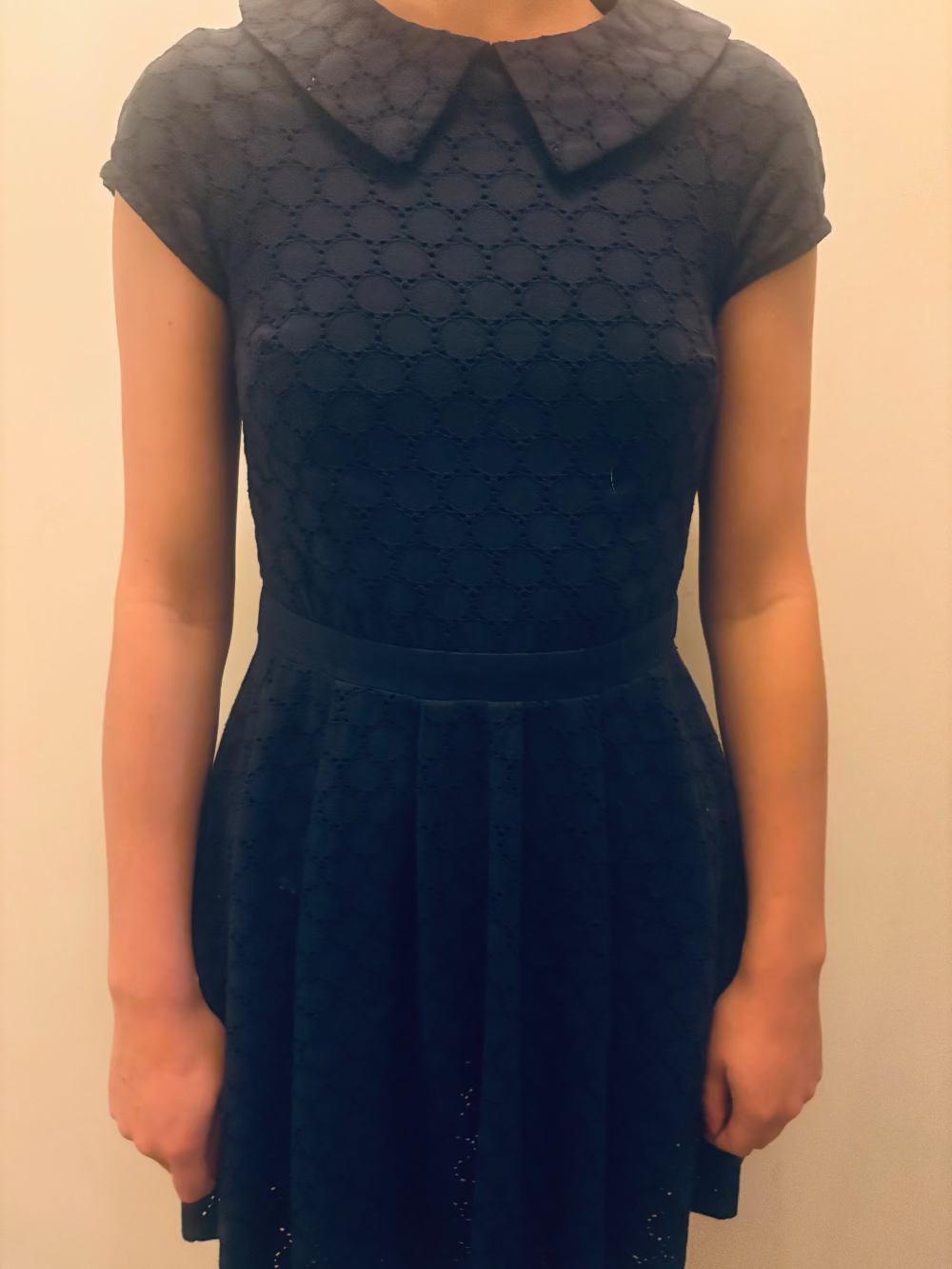 Peter Pan collared Cocktail Dress
