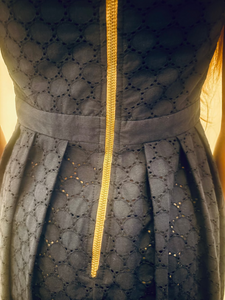 Peter Pan collared Cocktail Dress