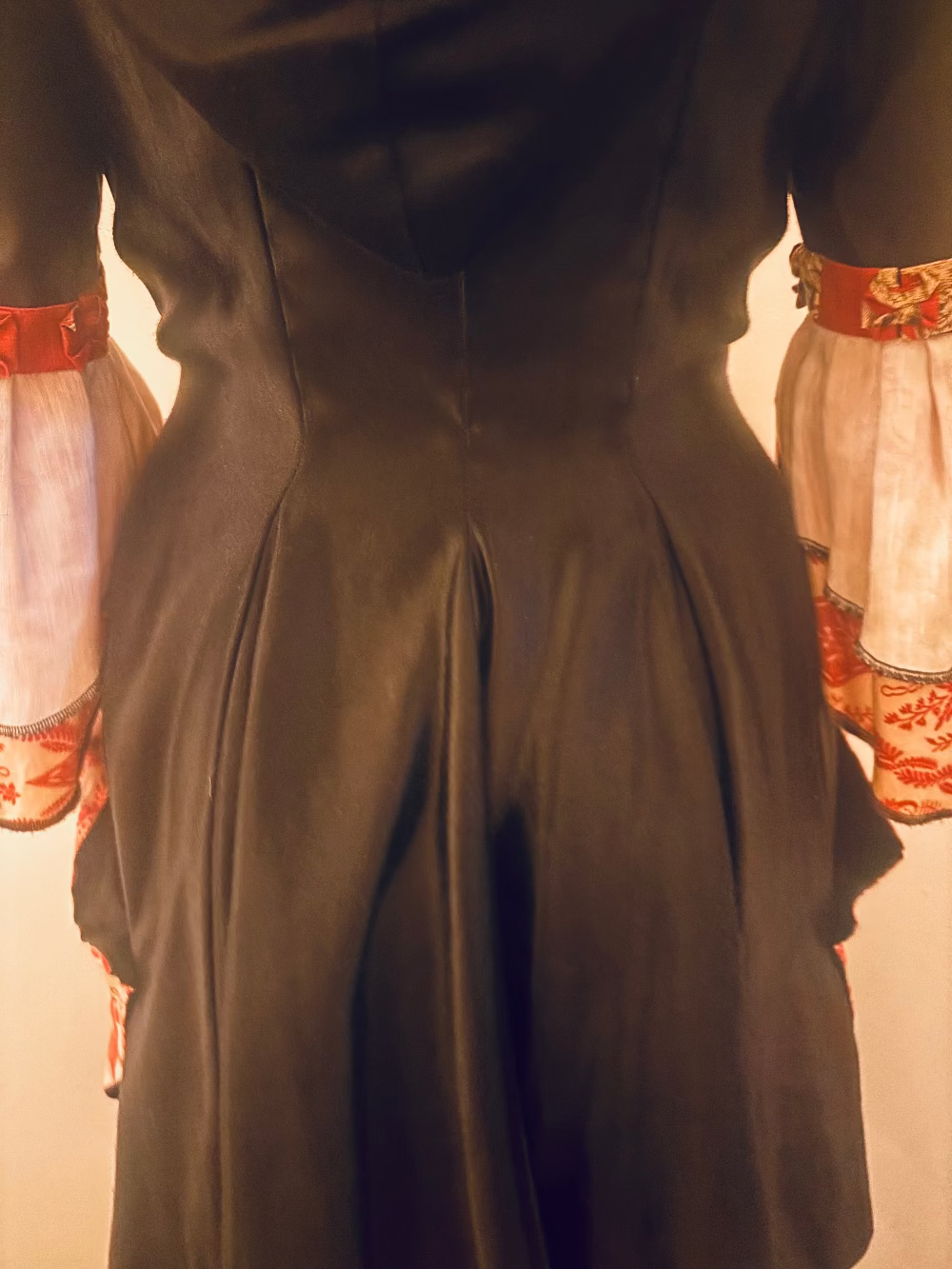 French Toile Corset Riding Coat