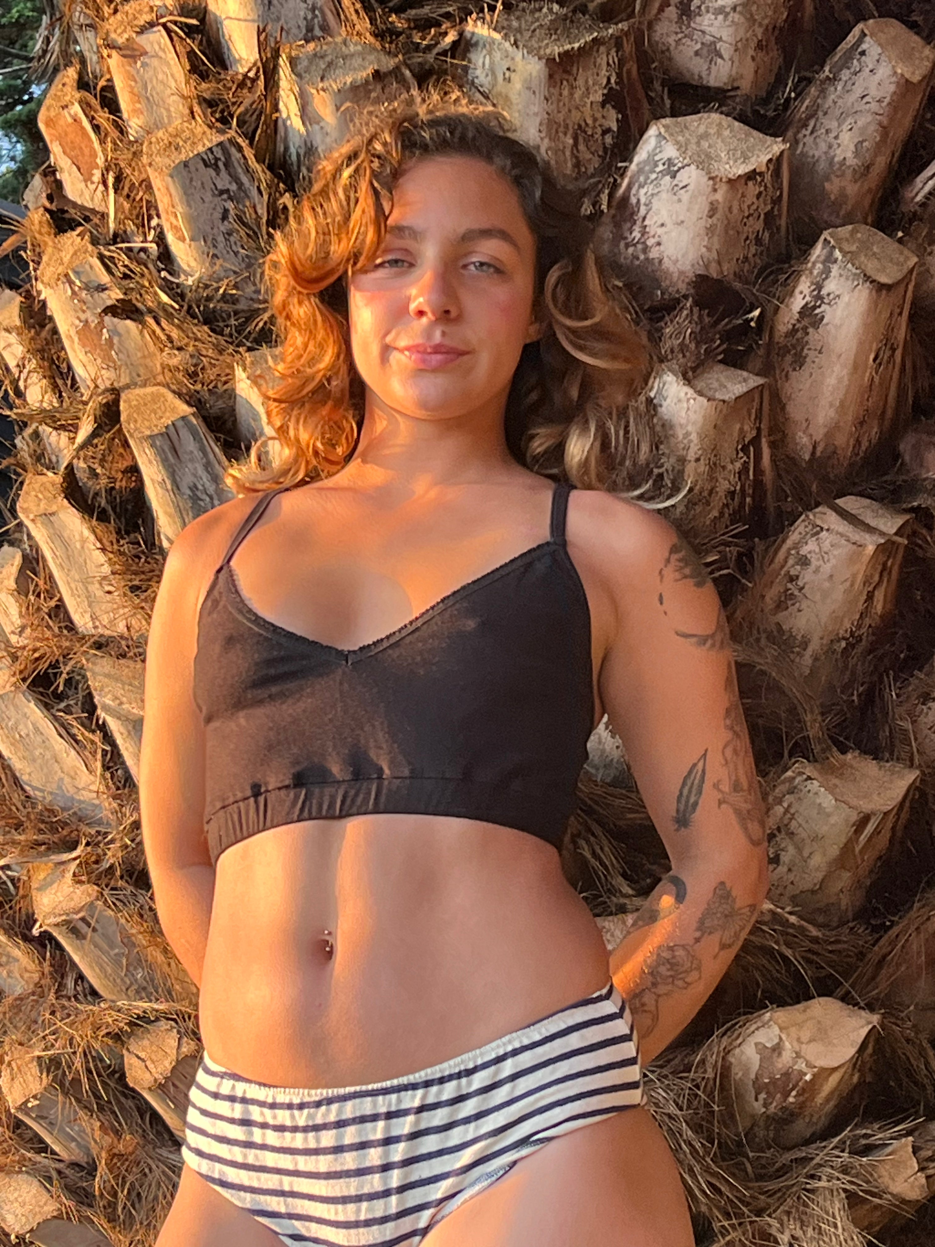 Simple hemp Bra