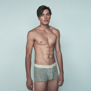 Striped Hemp Boxer Brief